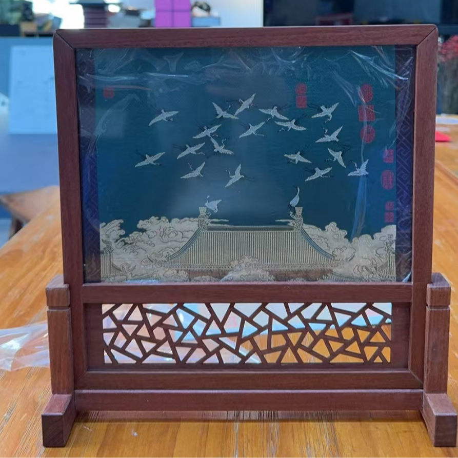 CCYJ瑞鹤图 摆件