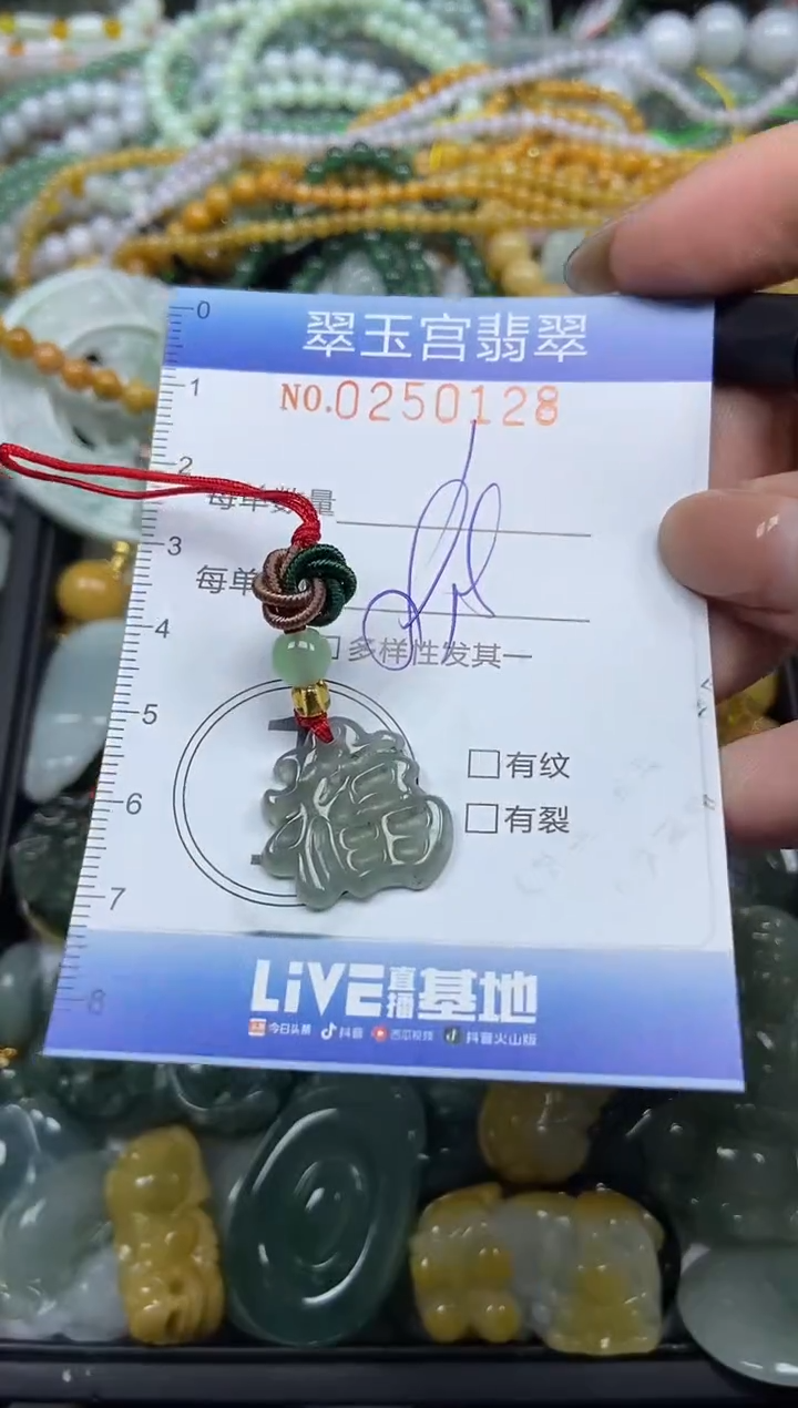 颈饰未镶嵌翡翠闪购C0250128