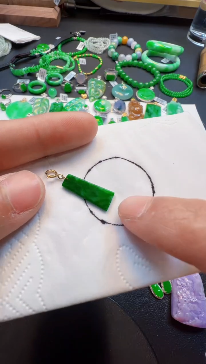 【闪购商品】定制翡翠18K金镶嵌280元