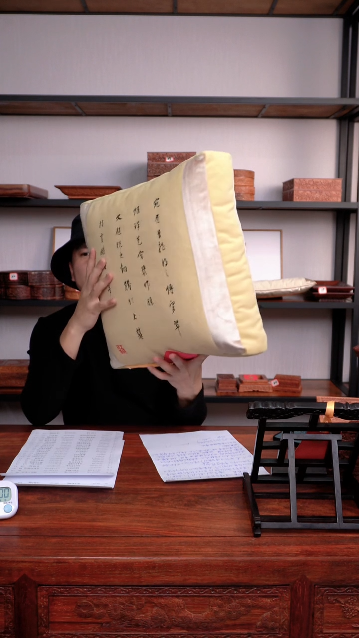 王*BZ126B1M82松鼠图抱枕