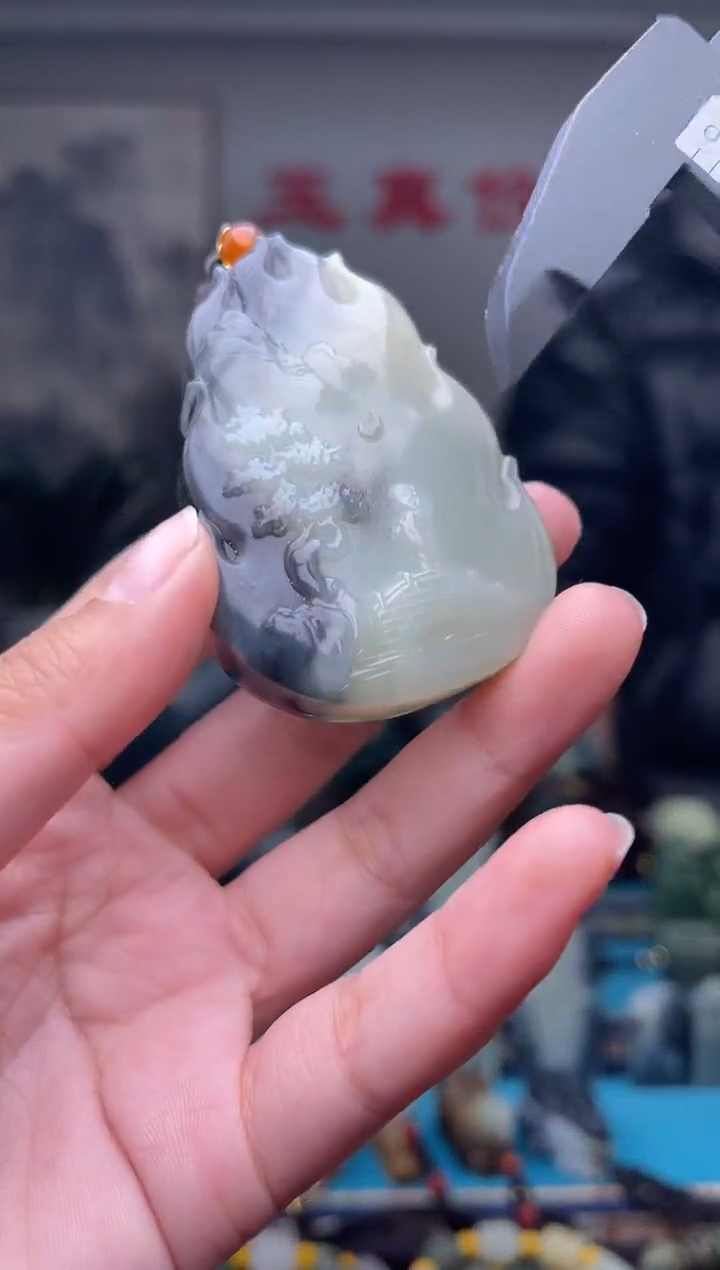 未镶嵌和田玉挂件1