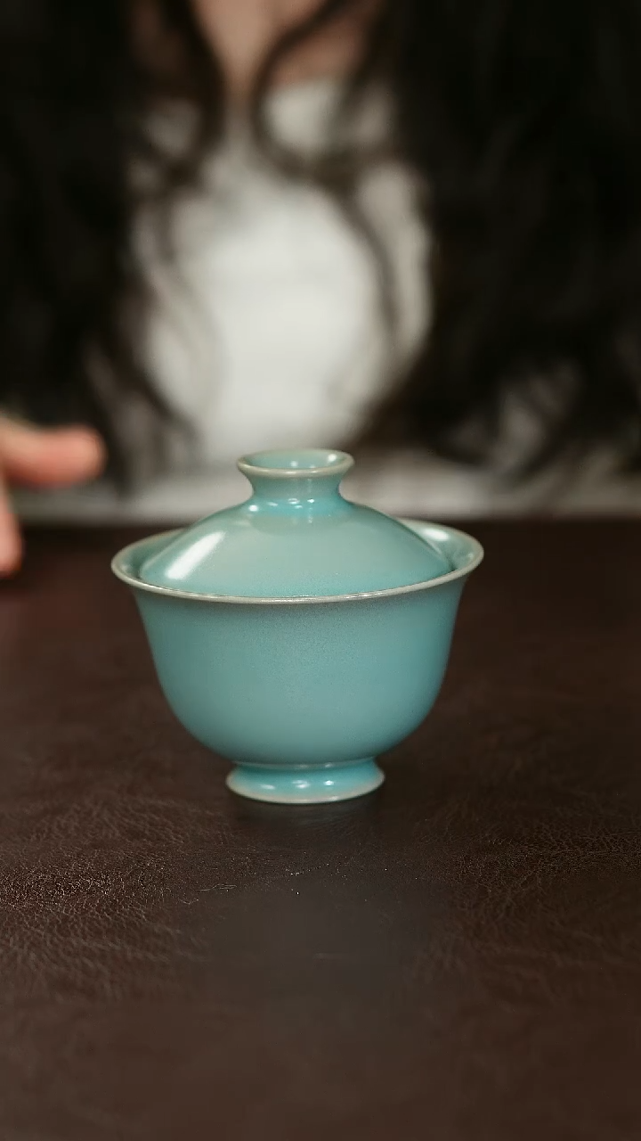 摆件汝宋汝瓷原矿267微瑕