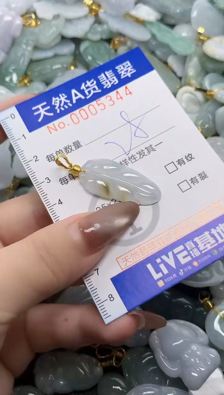 翡翠未镶嵌颈饰天然A货翡翠