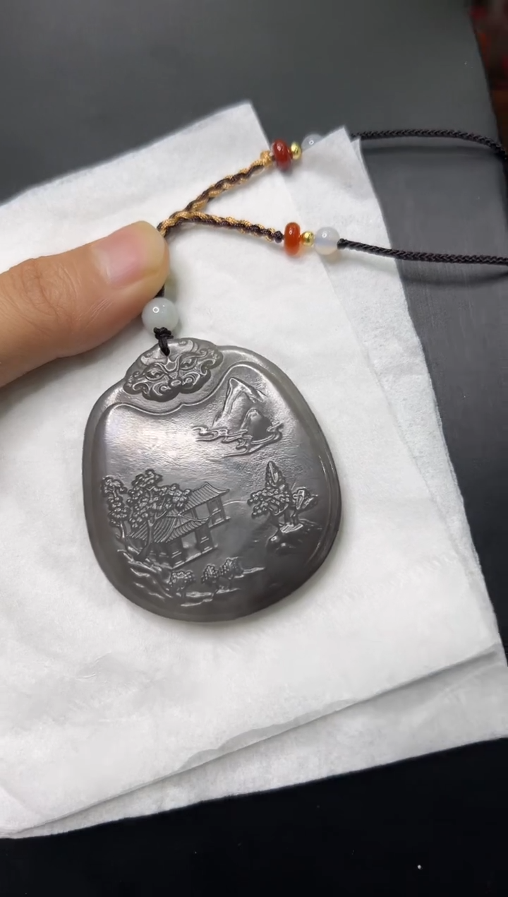 【闪购商品】和田玉颈饰未镶嵌吊坠-530146