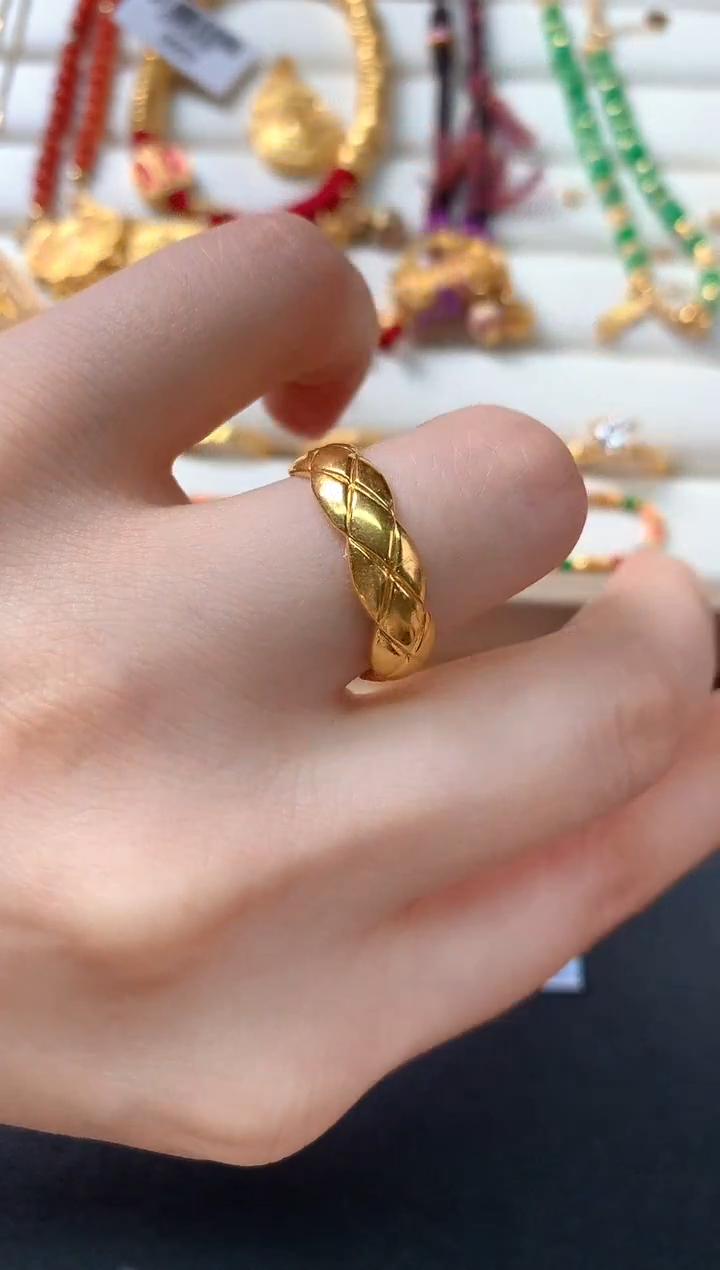 定制足金戒指/指环D280|1592