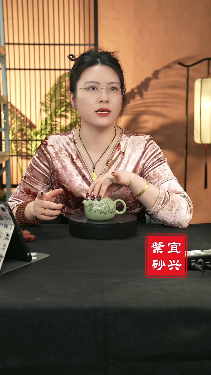 【闪购商品】紫砂茶壶31 豆青砂   西施手工紫砂壶