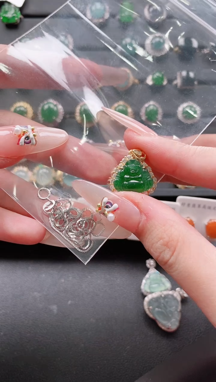 【闪购商品】翡翠戒指银S925镶嵌11111111