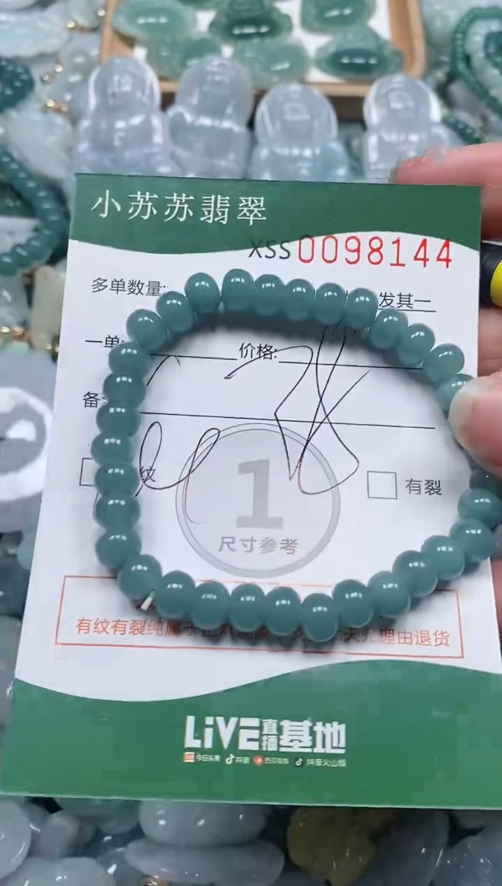 【闪购商品】翡翠颈饰未镶嵌闪购商品0098144