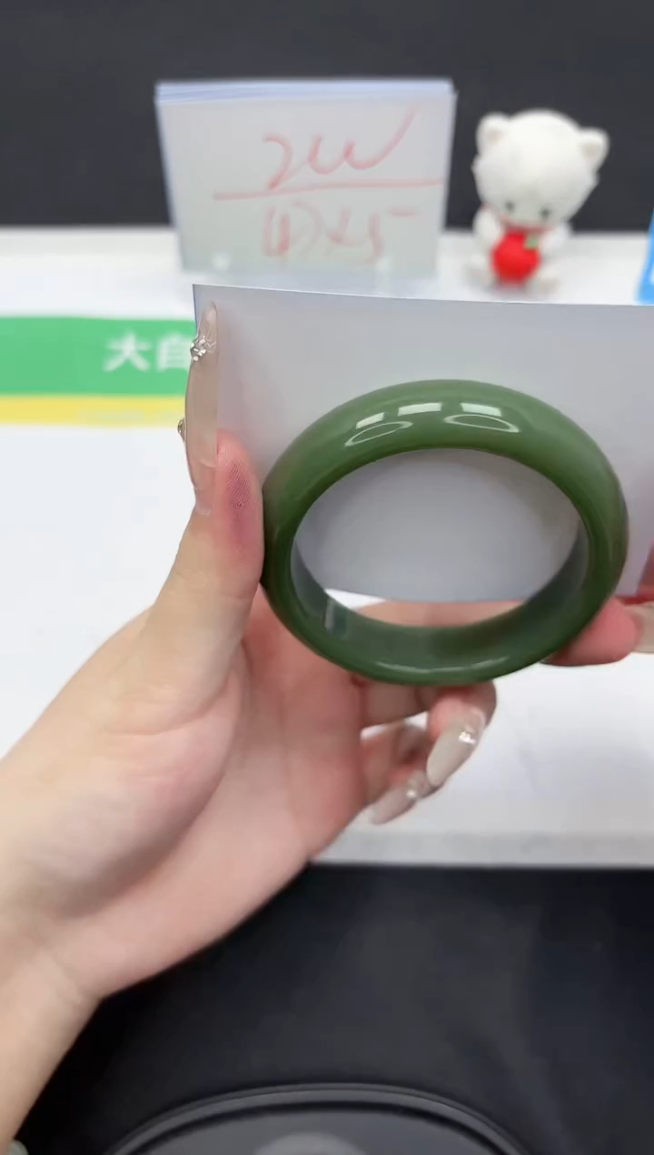 石英质玉未镶嵌手镯208-55