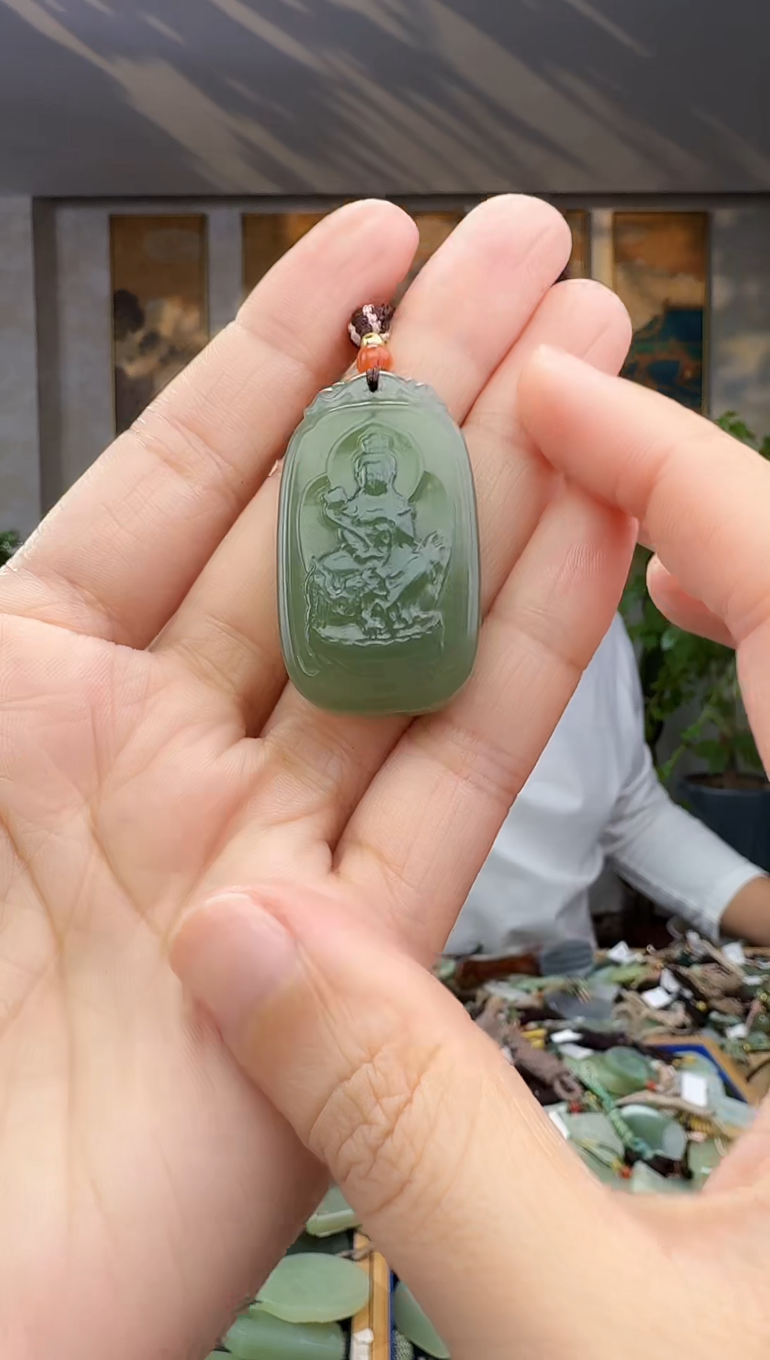 未镶嵌和田玉挂件拍一发一