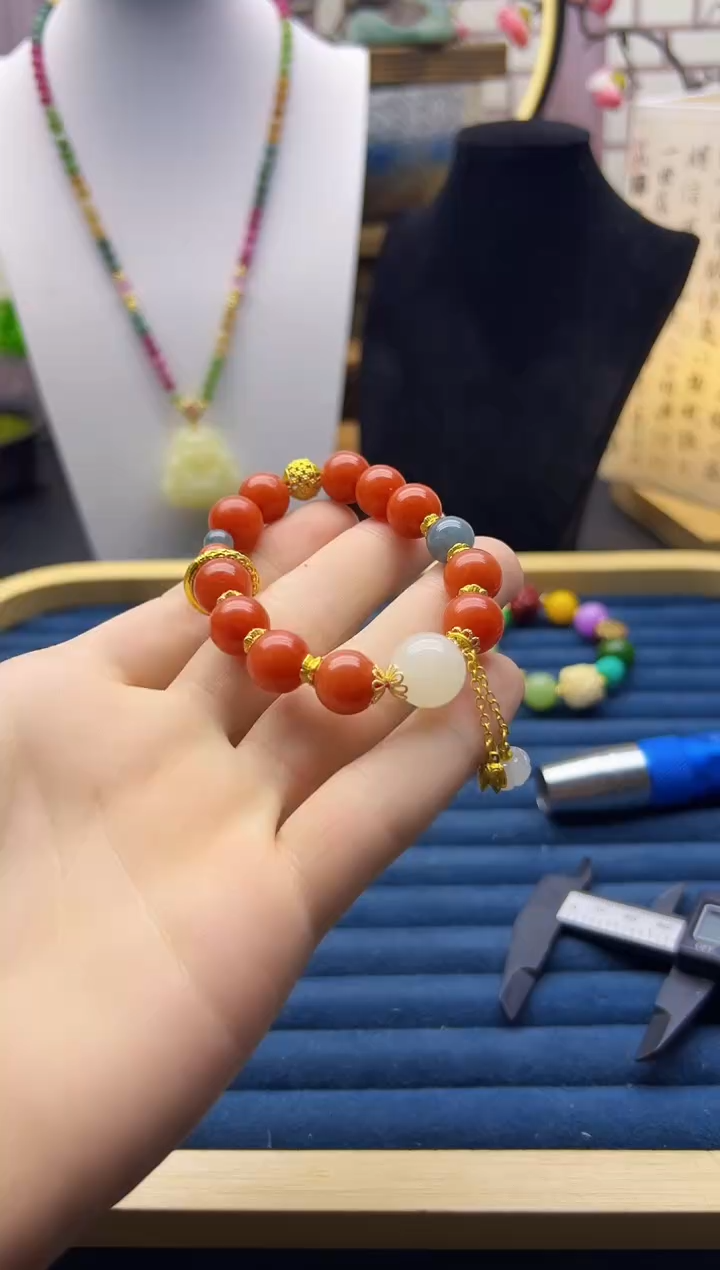 【闪购商品】翡翠颈饰14K金镶嵌S160