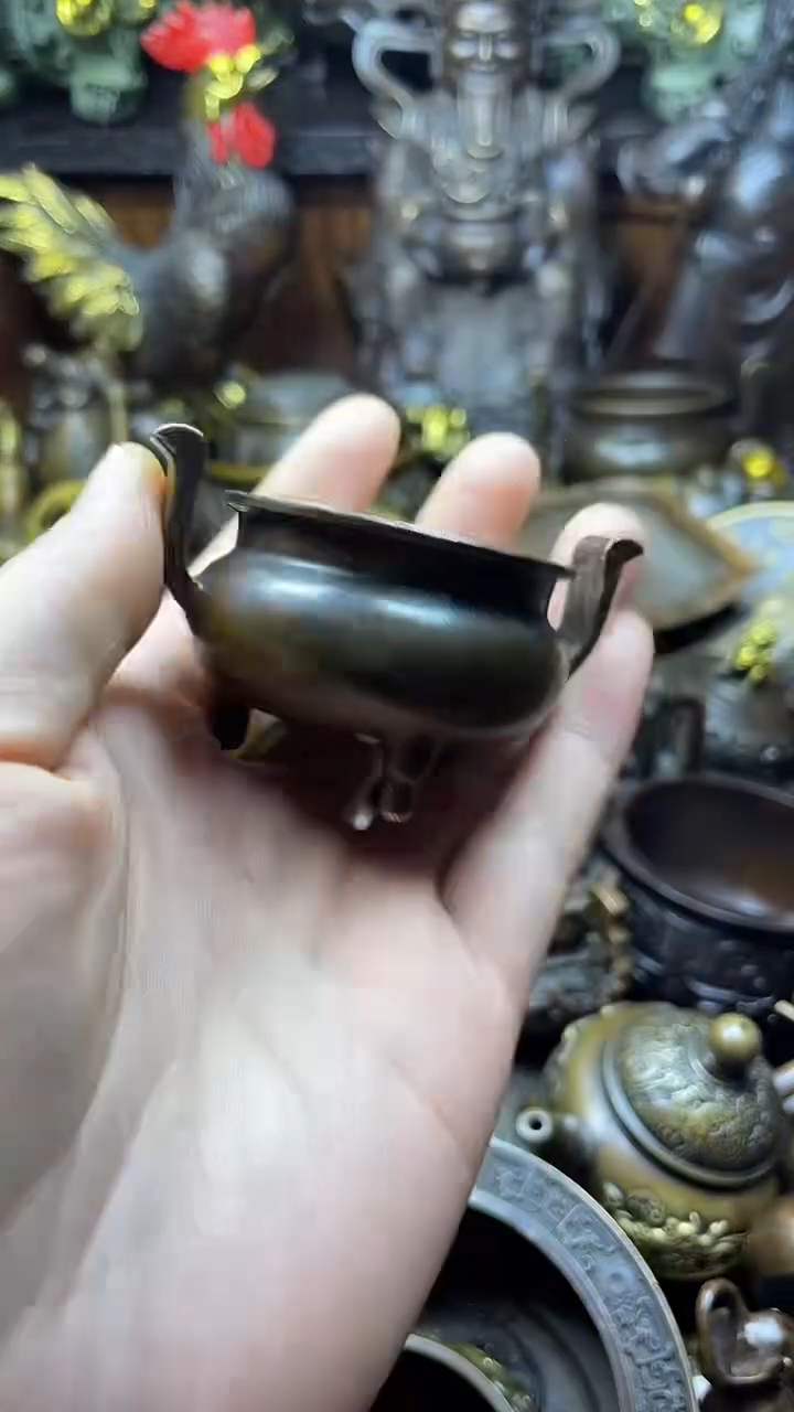 闪购链接，点击下单，有运费险，铜摆件