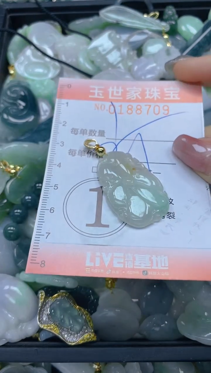 【闪购商品】翡翠颈饰未镶嵌闪购0188709