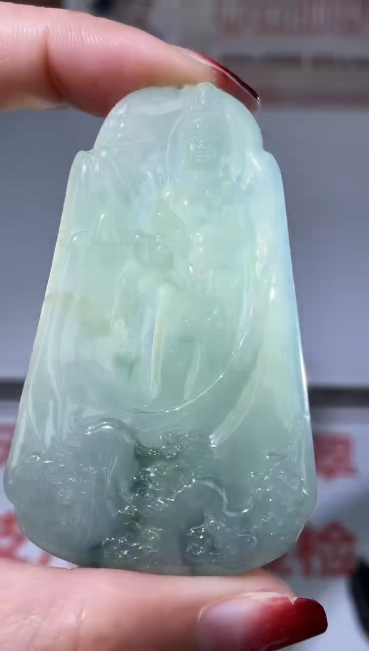 【闪购商品】定制翡翠未镶嵌不退不换CMH1件-A