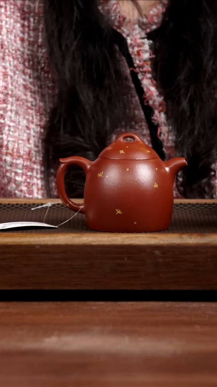 【闪购商品】紫砂茶壶红沉香秦权260CC