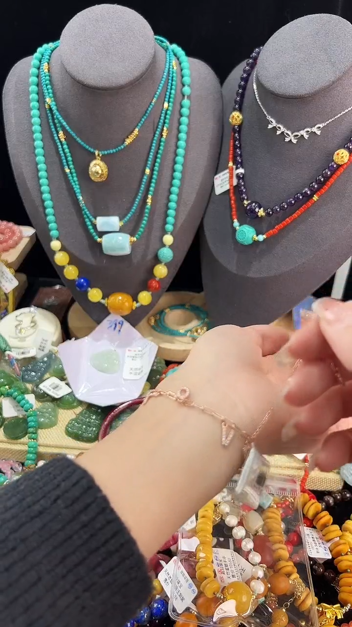 【闪购商品】玛瑙/玉髓手链银S925镶嵌手串