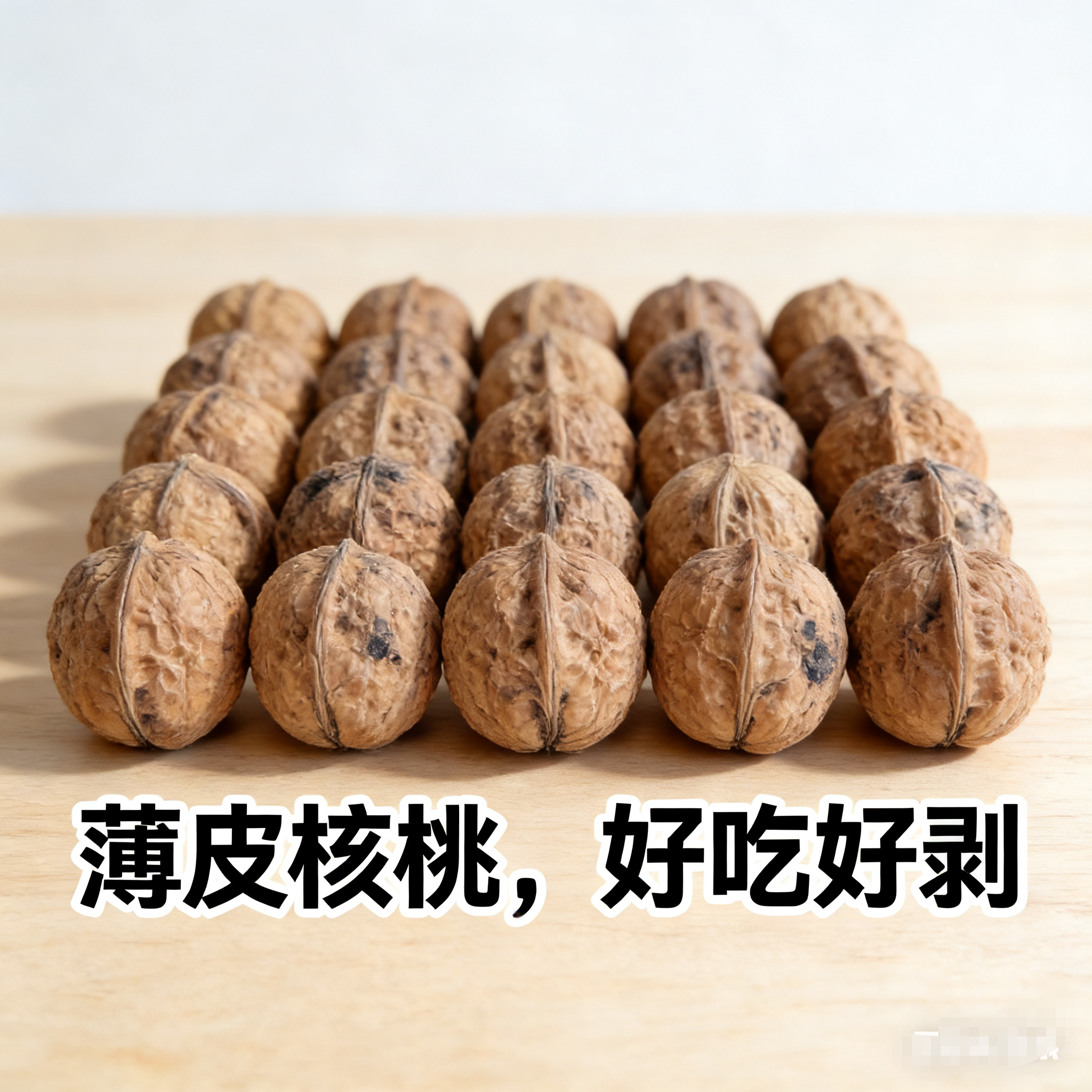 贵州毕节高山老树干核桃薄壳核桃白米核桃