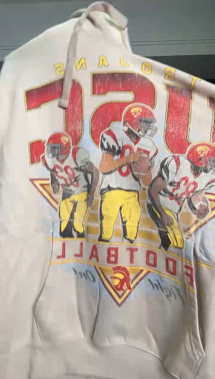 疯狂大勾吧usc卫衣