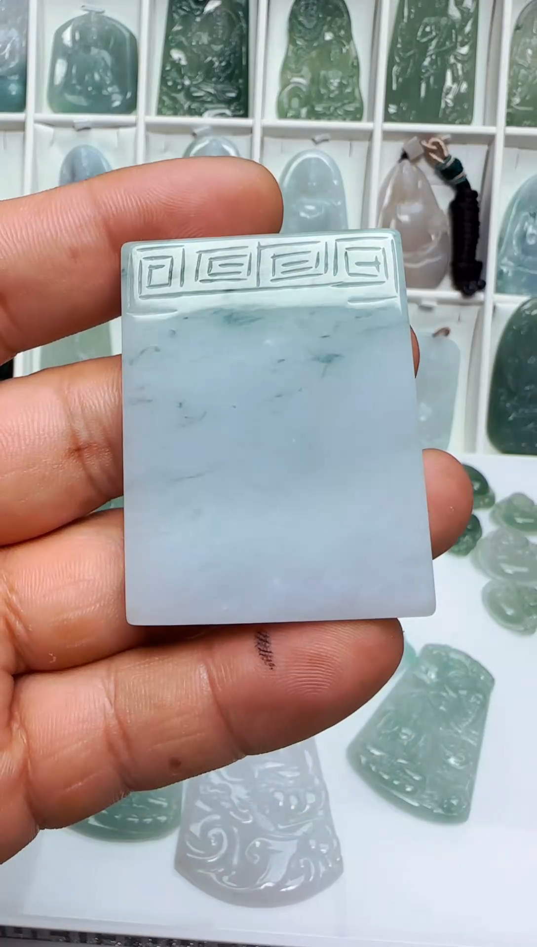 【闪购商品】翡翠颈饰未镶嵌缅甸天然A货翡翠