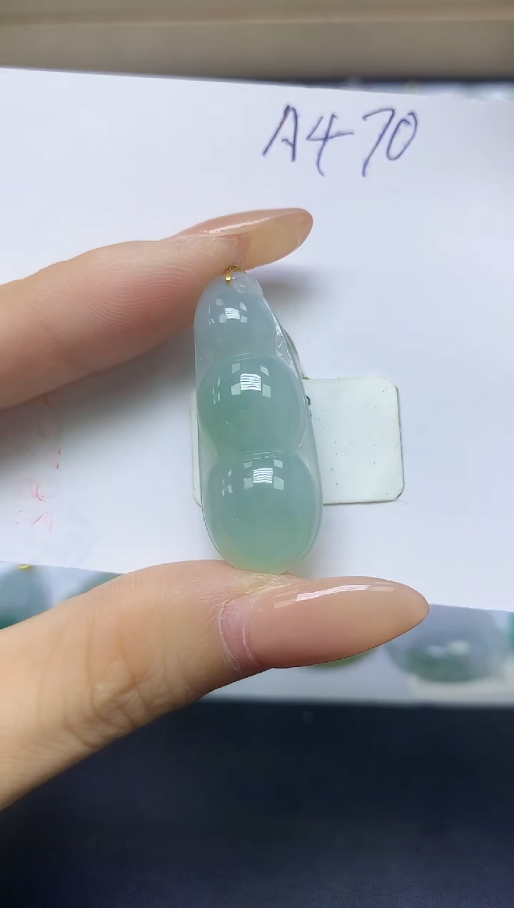 颈饰18K金镶嵌翡翠天然缅甸A货翡翠百元以上9元证书费自理