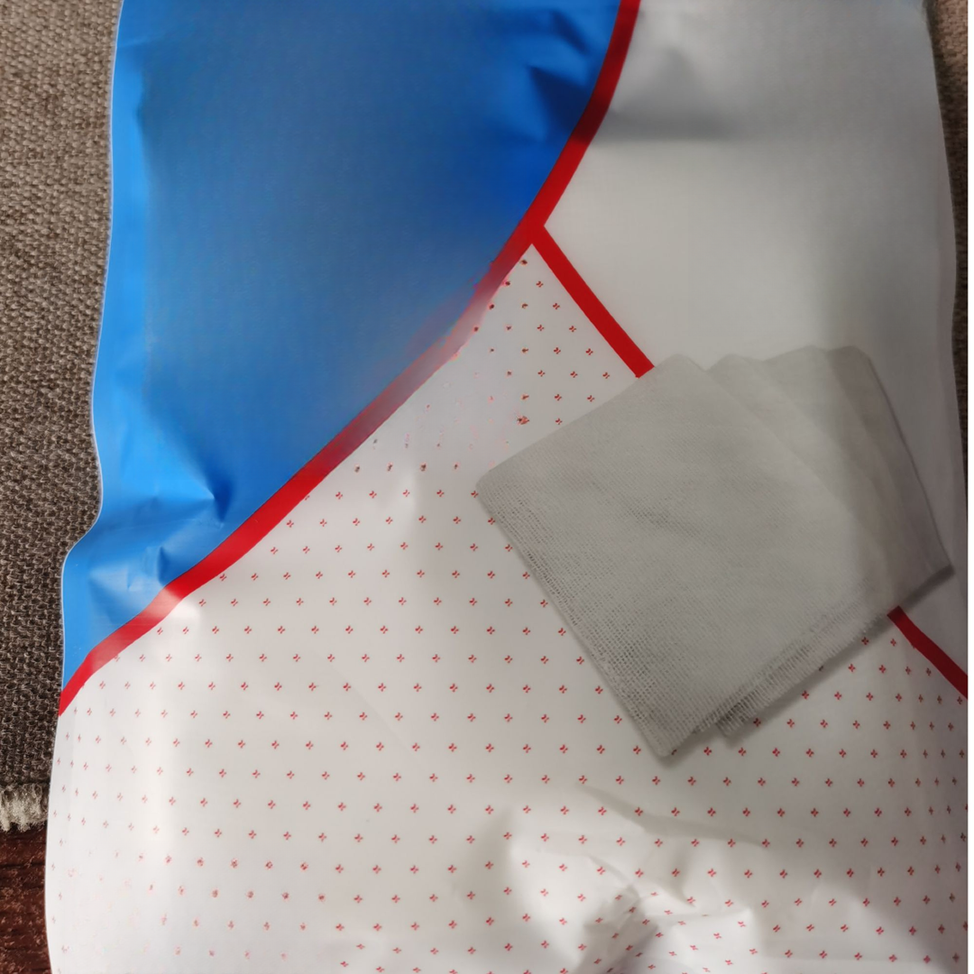 纱纱收纳袋5个10*10cm