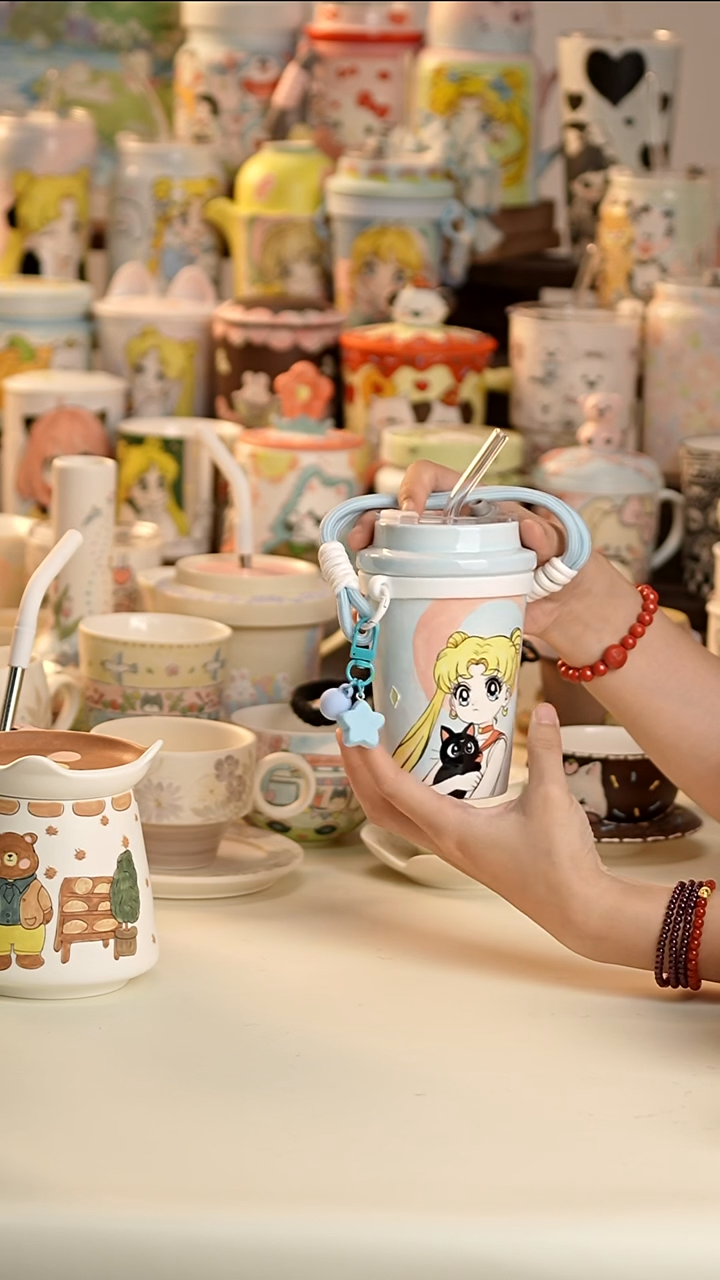 其他景德镇釉下彩手绘设计师款陶瓷