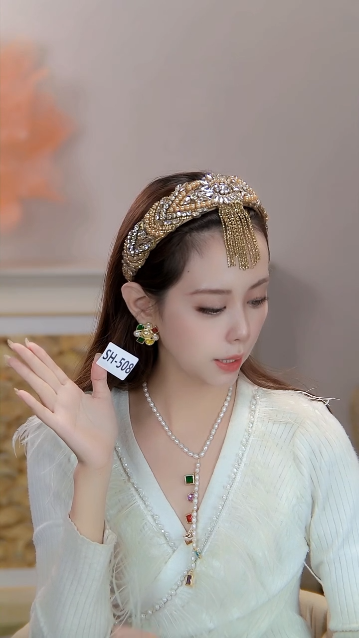 锌合金布艺日常百搭通勤款 SH-508