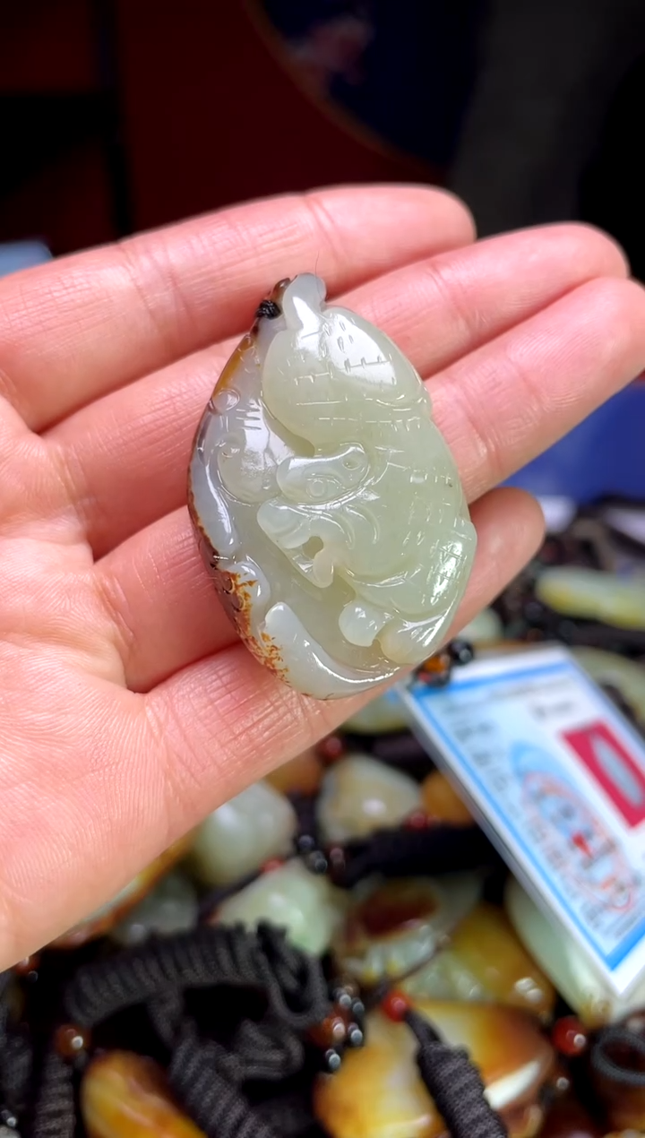 【闪购商品】和田玉颈饰未镶嵌123