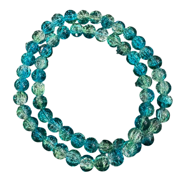 E029轻奢 蓝 晶 醇 素款项链 多样性发其一