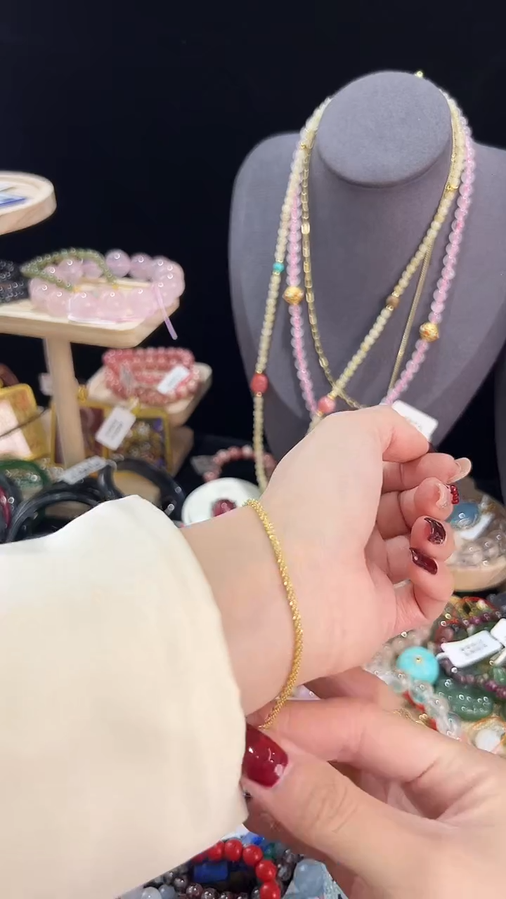 【闪购商品】玛瑙/玉髓手链银S925镶嵌手串