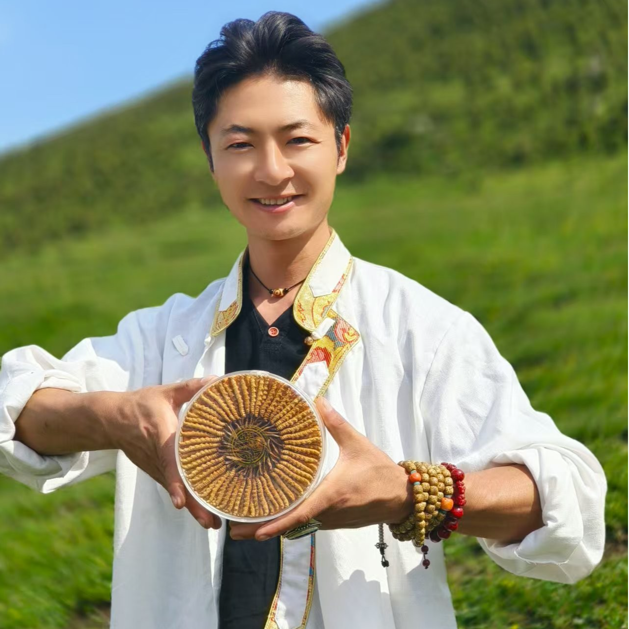 干草6根一克牦牛哥严选高海拔干货冬虫夏草雪山精华干货