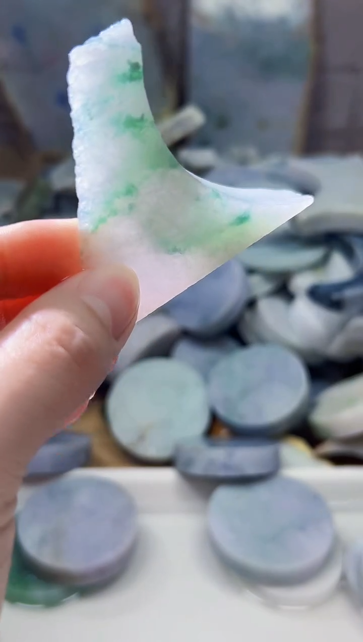 裸石翡翠天然翡翠A货玉 南 839