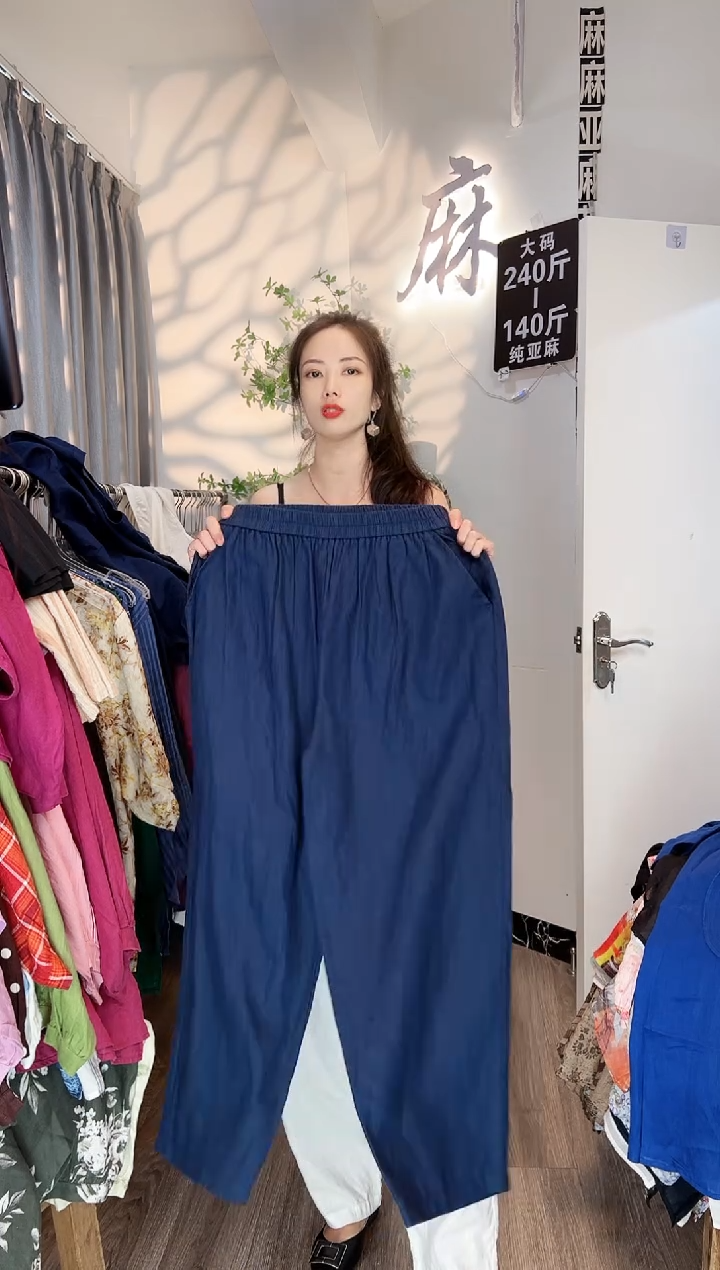 亚麻大码女装系列。