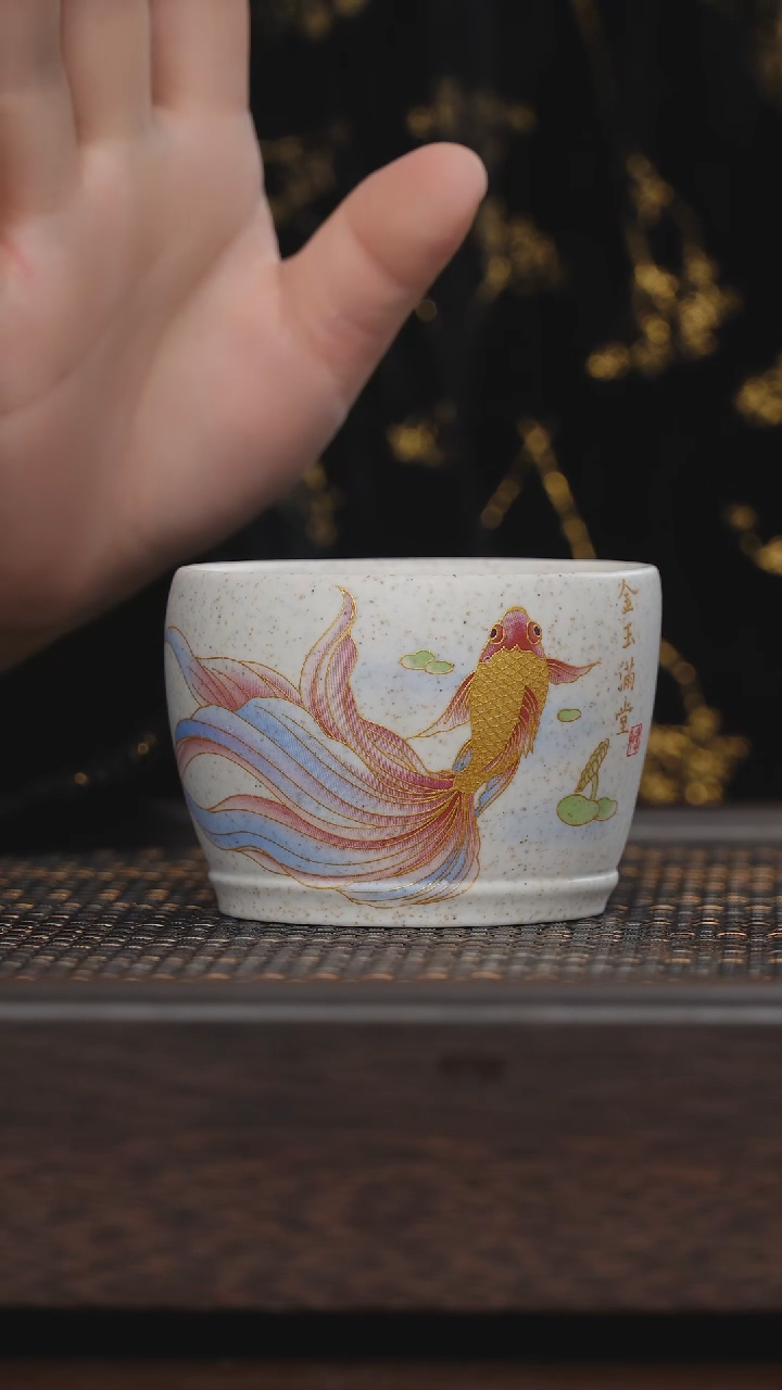 【闪购商品】紫砂茶杯福利紫砂金玉满堂