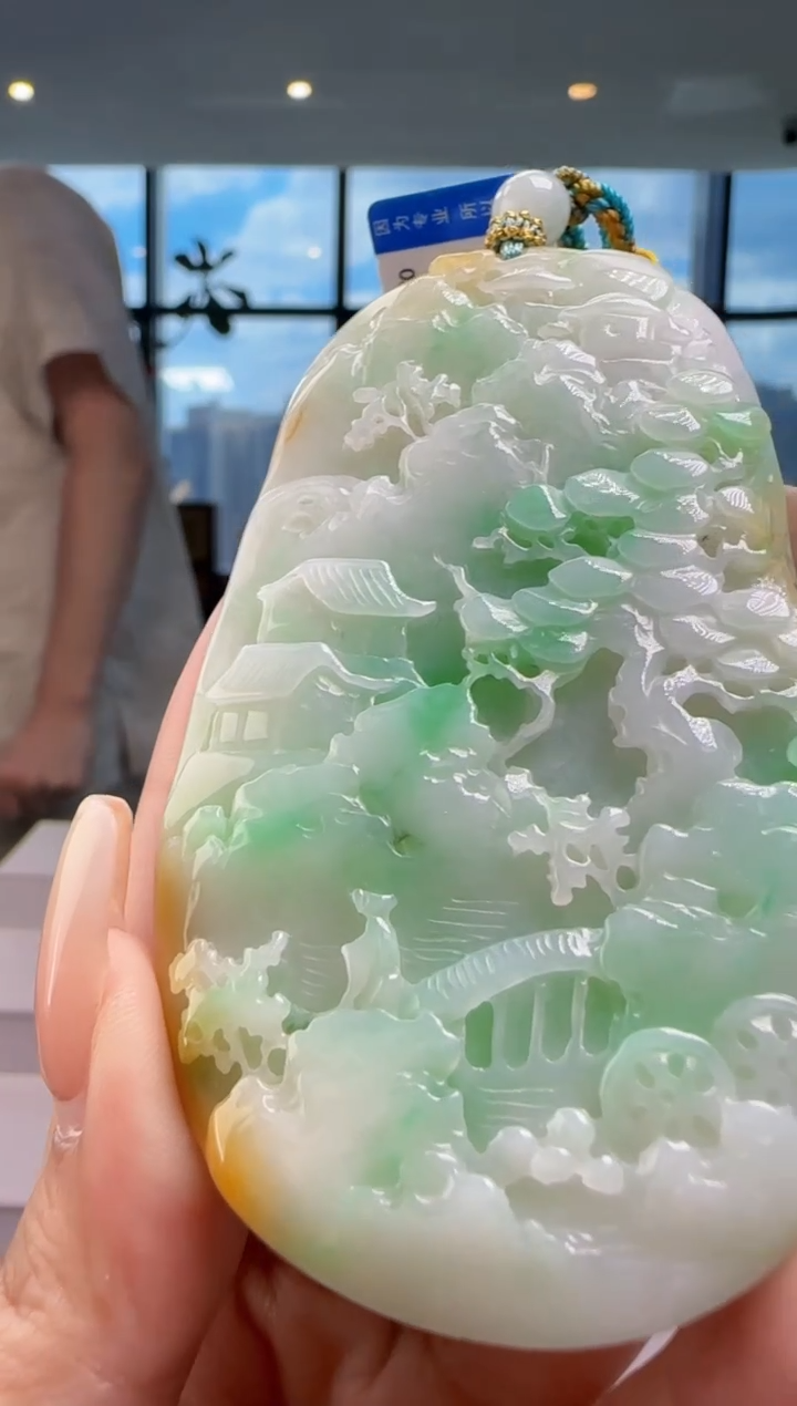 颈饰未镶嵌翡翠YL@@960Q3J04698