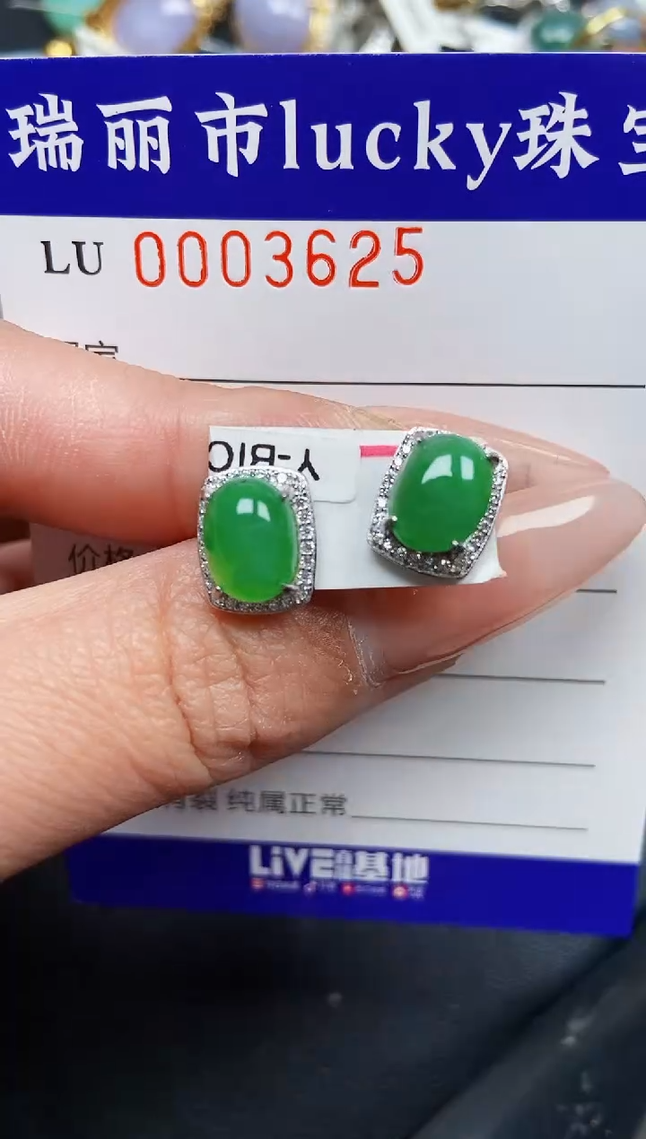 【闪购商品】翡翠颈饰银S925镶嵌3625