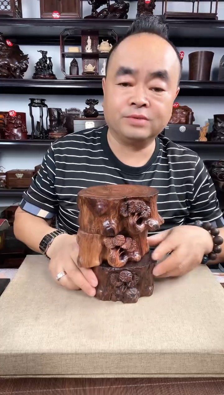 木788瑕疵老李红木工艺品