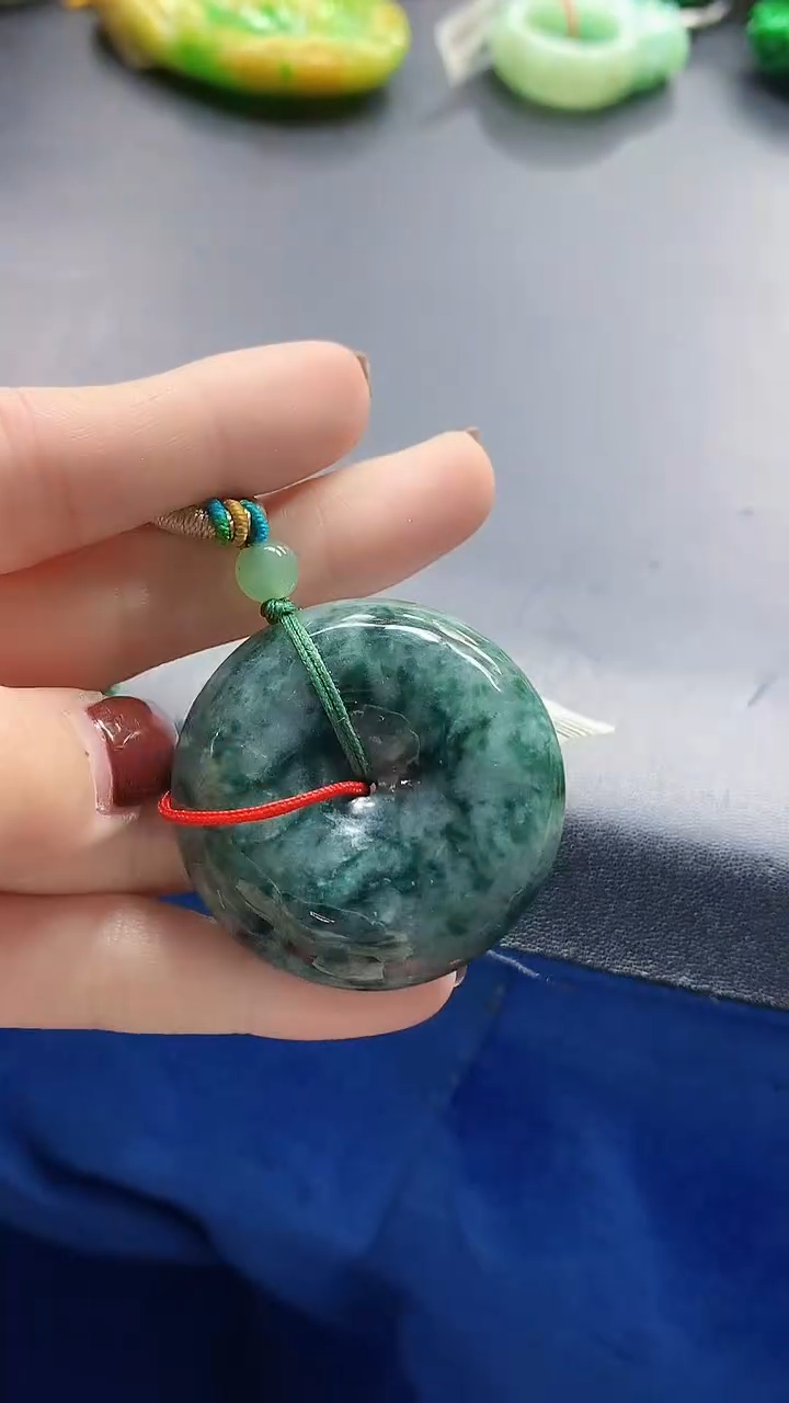 颈饰未镶嵌翡翠天然缅甸a货翡翠