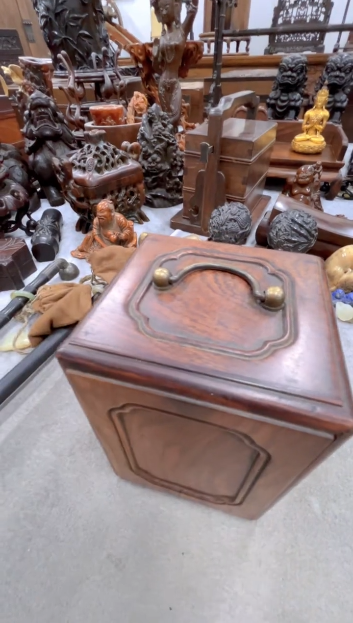 【闪购商品】木首饰盒（收古藏今）