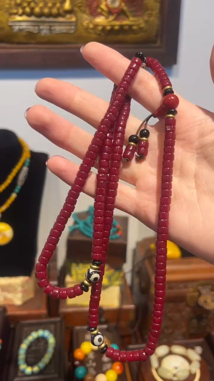 陶开开开------小三姑娘108多圈手串