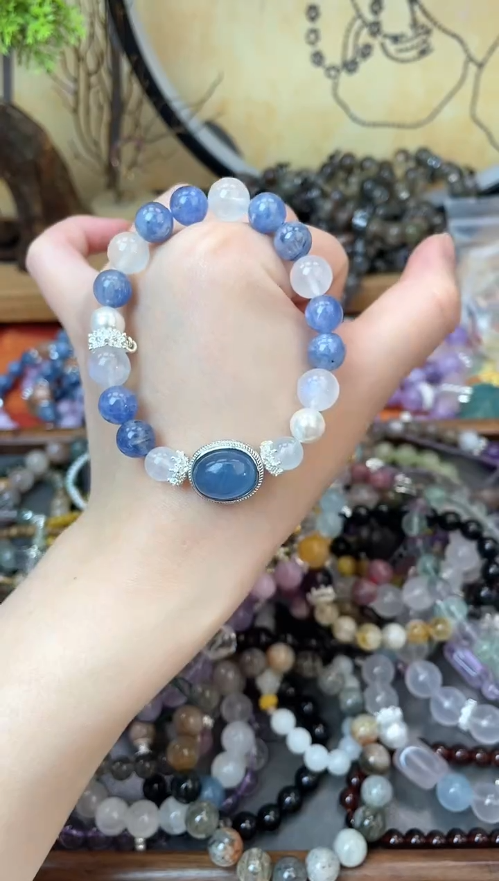 【闪购商品】蓝晶石手串未镶嵌1215