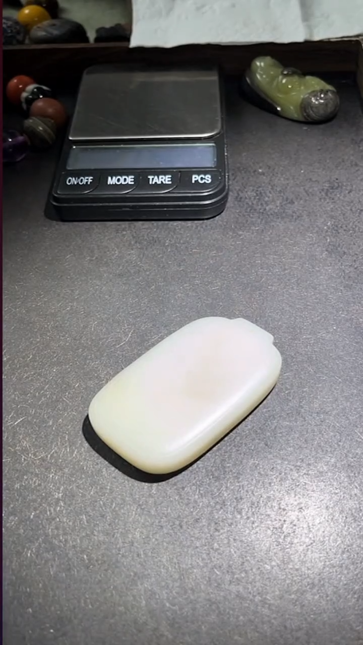 颈饰未镶嵌和田玉pz1130-60无事牌