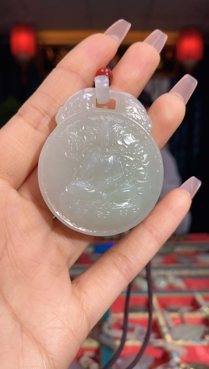 【闪购商品】和田玉颈饰未镶嵌观音