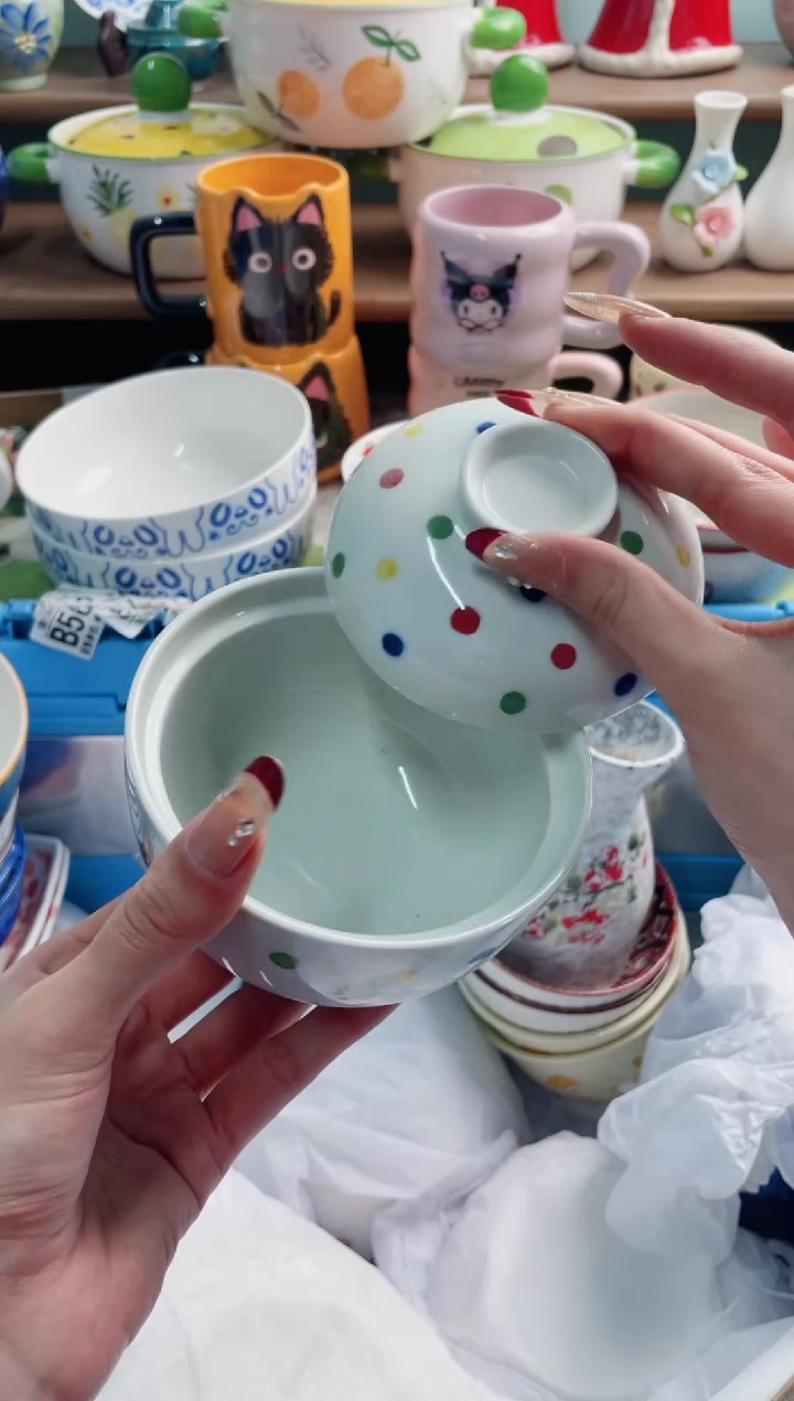 陶瓷大*猫X*******盖碗