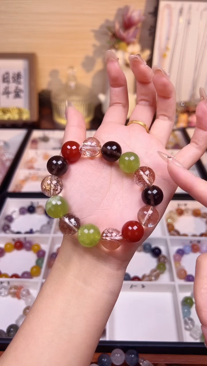 未镶嵌手链水晶楼兰