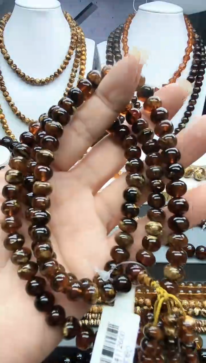 【闪购商品】琥珀颈饰未镶嵌8琥珀