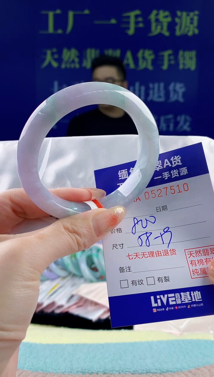 【闪购商品】翡翠未镶嵌手镯10天然翡翠A货
