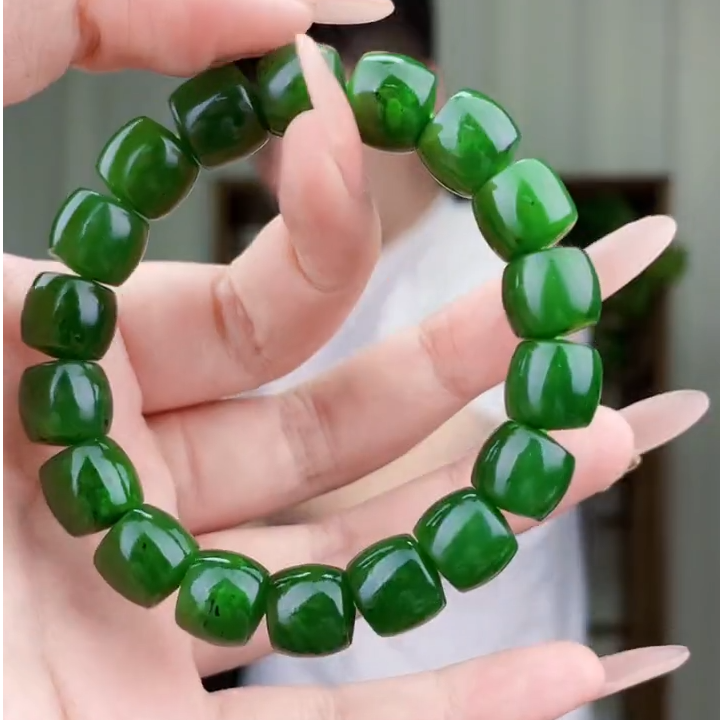 和田玉碧玉手串（拍一发一，多样性发货！）