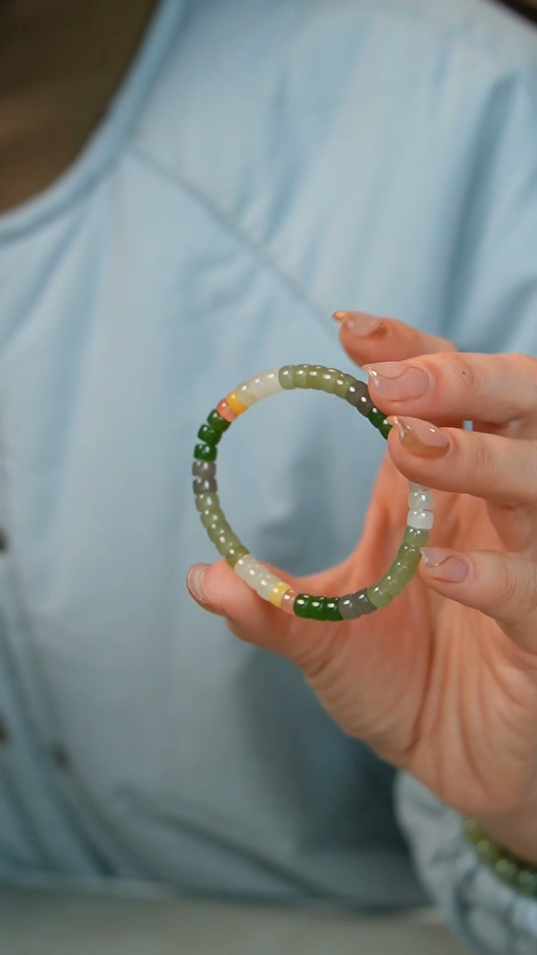 【闪购商品】和田玉手串未镶嵌2号-珠串/姿/1