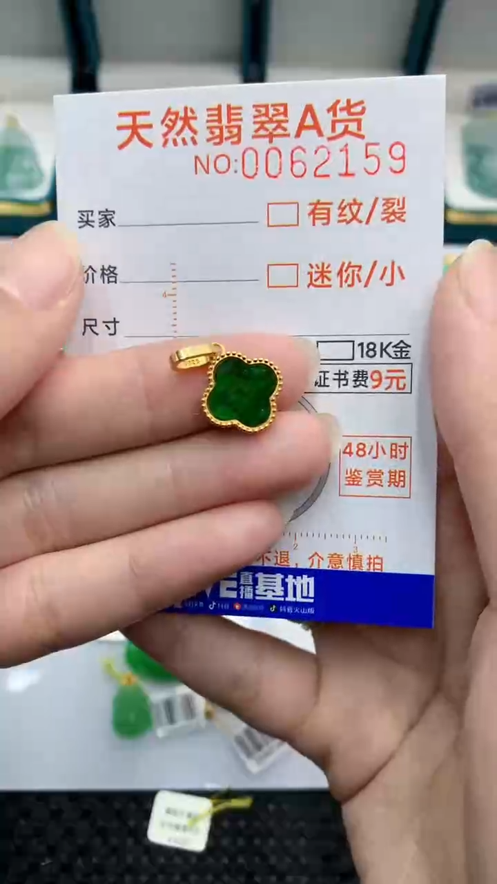 【闪购商品】翡翠颈饰银S925镶嵌            8